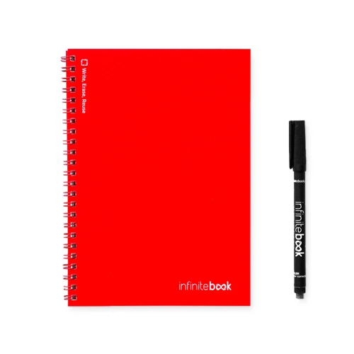 INFINITEBOOK PLAIN A5. Infinitebook rugalmas borítóval és 15 sima oldallal