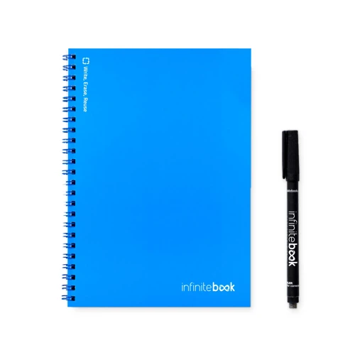 INFINITEBOOK PLAIN A5. Infinitebook rugalmas borítóval és 15 sima oldallal