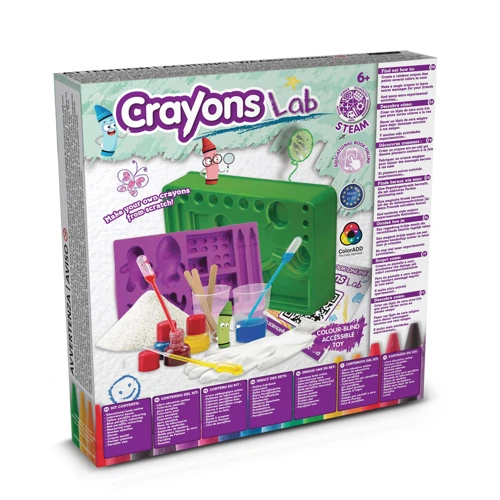 Crayon Factory Kit I. Oktatási játék gyerekeknek Vegyes színek 