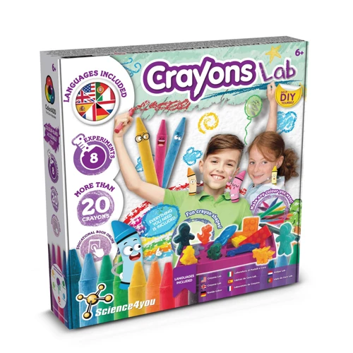 Crayon Factory Kit I. Oktatási játék gyerekeknek Vegyes színek 