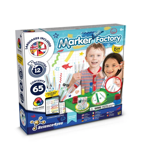 DIY Pen Factory Kit I. Oktatási játék gyerekeknek Vegyes színek 
