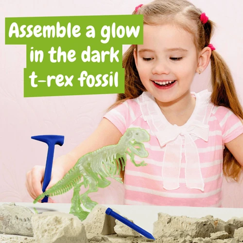 Fossil Excavation Kit I. Oktatási játék gyerekeknek Vegyes színek 