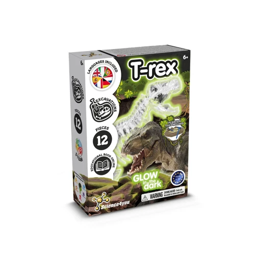 Fossil Excavation Kit I. Oktatási játék gyerekeknek Vegyes színek 