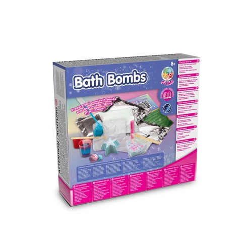 Bath Bombs Kit I. Oktatási játék gyerekeknek Vegyes színek 