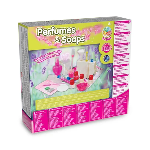Perfume & Soap Factory Kit I. Oktatási játék gyerekeknek Vegyes színek 