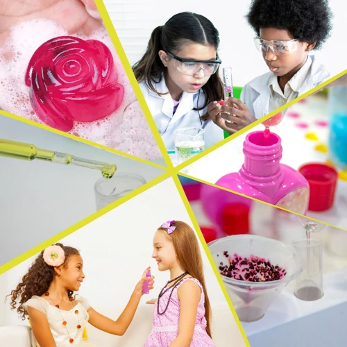 Perfume & Soap Factory Kit I. Oktatási játék gyerekeknek Vegyes színek 