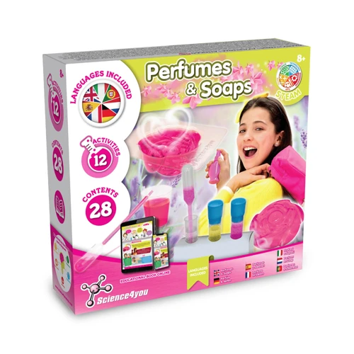 Perfume & Soap Factory Kit I. Oktatási játék gyerekeknek Vegyes színek 
