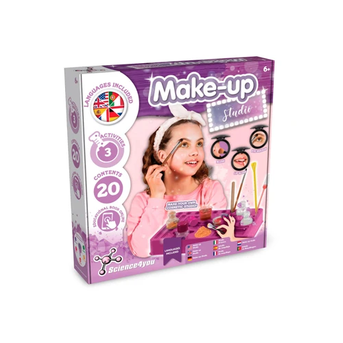 Makeup Studio Kit I. Oktatási játék gyerekeknek Vegyes színek 