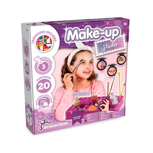 Makeup Studio Kit I. Oktatási játék gyerekeknek Vegyes színek 