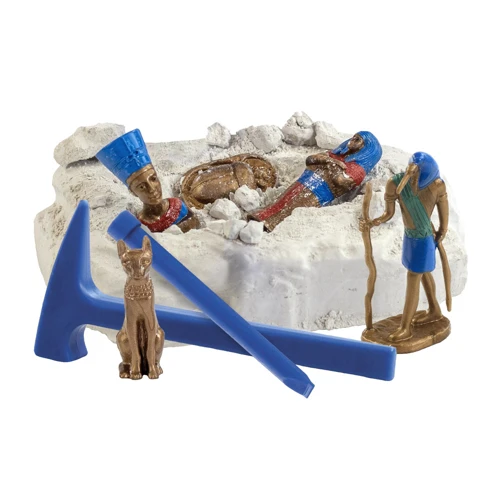 Ancient Egypt Excavation Kit I. Oktatási játék gyerekeknek Vegyes színek 