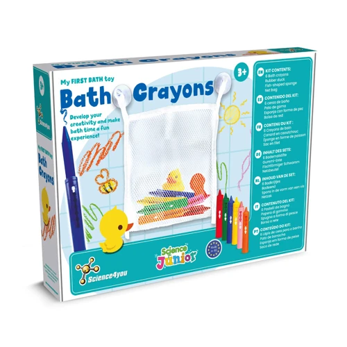 BATH CRAYONS. Oktatási játékok gyerekeknek Vegyes színek 
