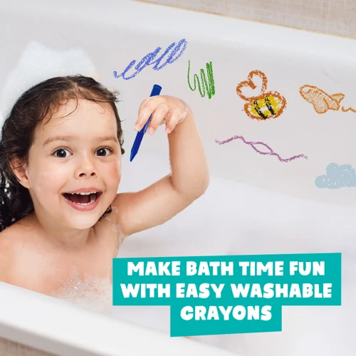 BATH CRAYONS. Oktatási játékok gyerekeknek Vegyes színek 