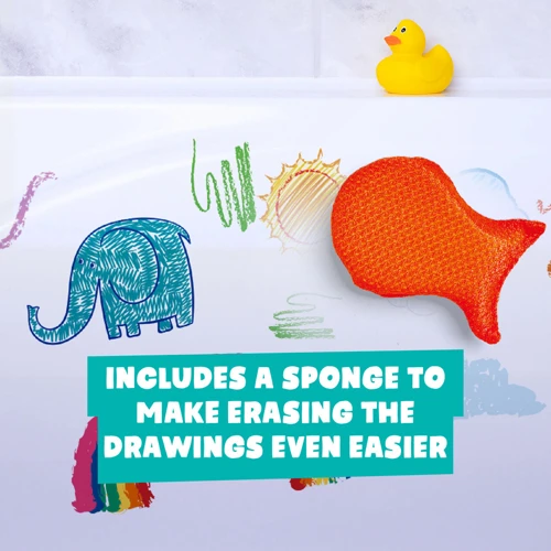 BATH CRAYONS. Oktatási játékok gyerekeknek Vegyes színek 
