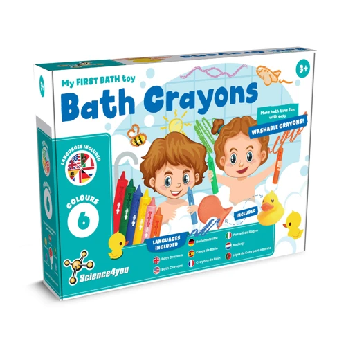BATH CRAYONS. Oktatási játékok gyerekeknek Vegyes színek 