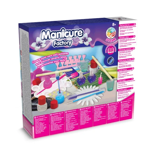 MANICURE STUDIO. Manikűr gyár gyerekeknek ideális Vegyes színek 