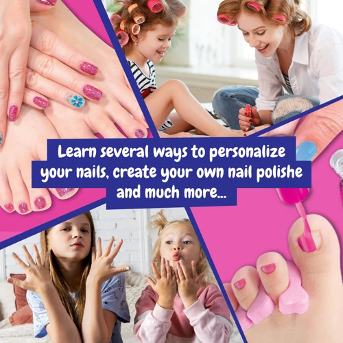 MANICURE STUDIO. Manikűr gyár gyerekeknek ideális Vegyes színek 