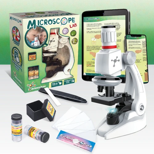 MICROSCOPE. Oktatási játék gyerekekne Vegyes színek 