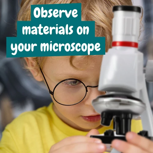 MICROSCOPE. Oktatási játék gyerekekne Vegyes színek 