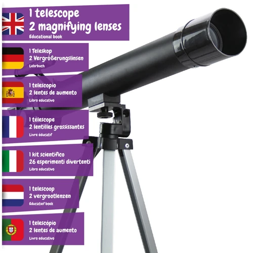 TELESCOPE. Oktatási játék gyerekekne Vegyes színek 