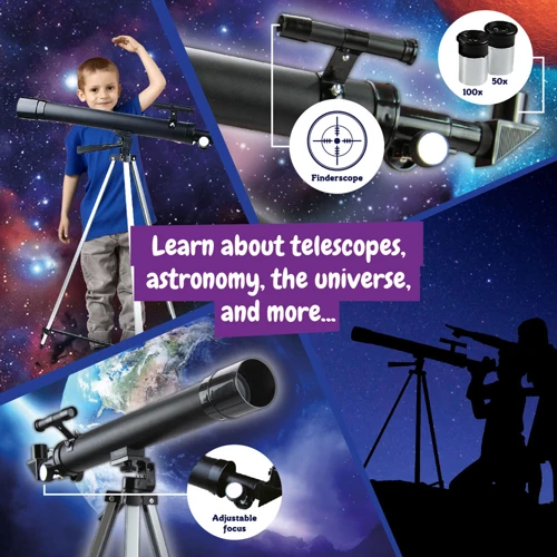 TELESCOPE. Oktatási játék gyerekekne Vegyes színek 