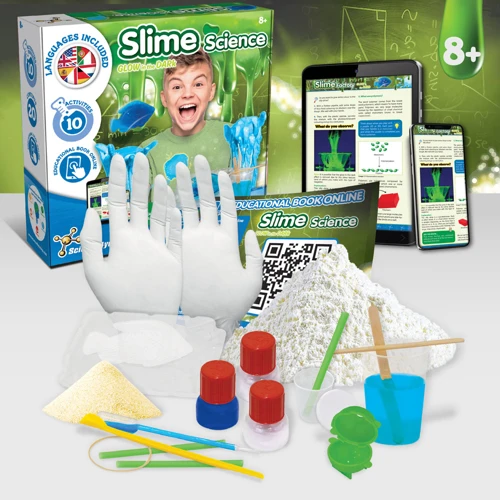 SLIME FACTORY GAME. Oktató játék gyerekeknek Vegyes színek 