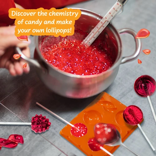 LOLLIPOP FACTORY. Nyalóka-gyár – tökéletes gyerekeknek Vegyes színek 