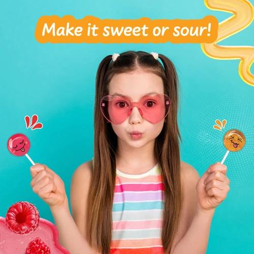 LOLLIPOP FACTORY. Nyalóka-gyár – tökéletes gyerekeknek Vegyes színek 