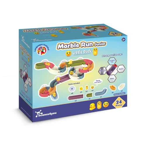 MARBLES CIRCUITS. Oktató játék gyerekeknek Vegyes színek 
