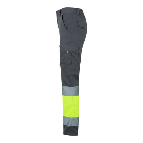VL ZEUS LARGE. Kétszínű, többzsebes sztreccsnadrág (240g/m²), pamut (46%), EME (38%) és poliészter (16%)