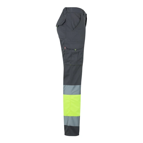 VL ZEUS LARGE. Kétszínű, többzsebes sztreccsnadrág (240g/m²), pamut (46%), EME (38%) és poliészter (16%)