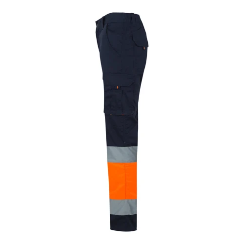 VL ZEUS LARGE. Kétszínű, többzsebes sztreccsnadrág (240g/m²), pamut (46%), EME (38%) és poliészter (16%)