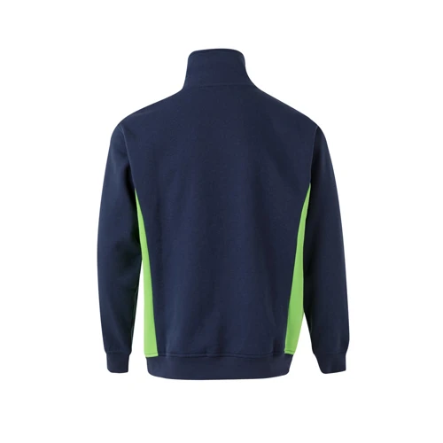 VL SVAROG. Kétszínű frottír pulóver (260g/m²), poliészter (65%) és pamut (35%)