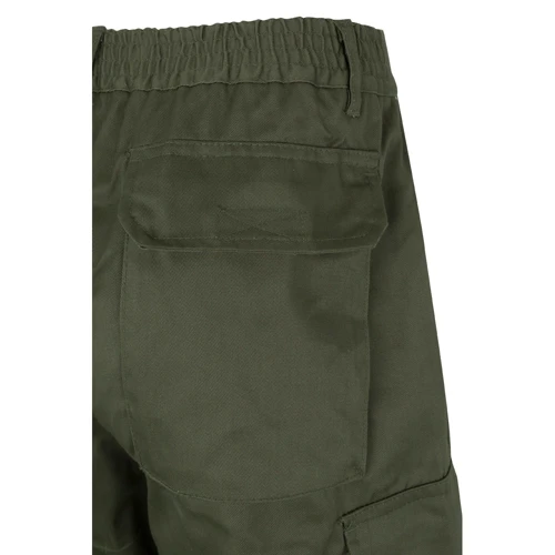 VL ATHENA. Kétszínű bordázott szövet nadrág (210g/m²), bélelt, többzsebes, pamut (20%) és poliészter (80%)