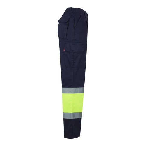 VL POSEIDON LARGE. Kétszínű, többzsebes bordázott szövet nadrág (210g/m²), pamut (20%) és poliészter (80%)
