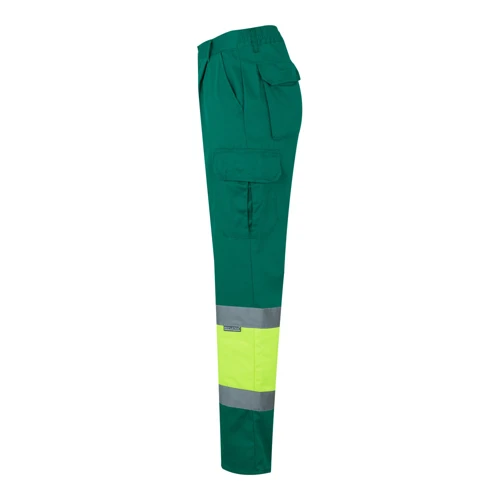 VL POSEIDON LARGE. Kétszínű, többzsebes bordázott szövet nadrág (210g/m²), pamut (20%) és poliészter (80%)