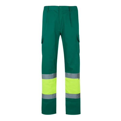 VL POSEIDON LARGE. Kétszínű, többzsebes bordázott szövet nadrág (210g/m²), pamut (20%) és poliészter (80%)