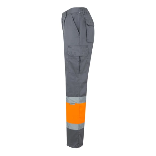 VL POSEIDON LARGE. Kétszínű, többzsebes bordázott szövet nadrág (210g/m²), pamut (20%) és poliészter (80%)