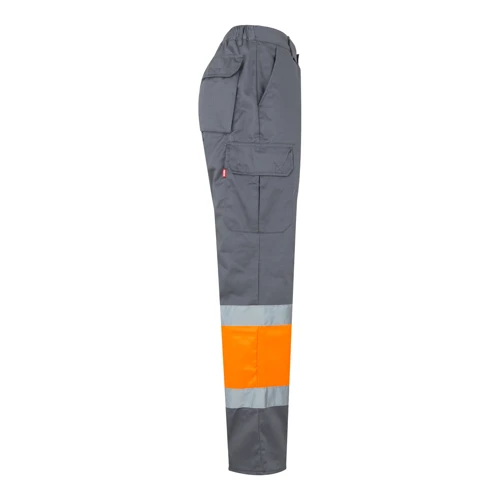 VL POSEIDON LARGE. Kétszínű, többzsebes bordázott szövet nadrág (210g/m²), pamut (20%) és poliészter (80%)