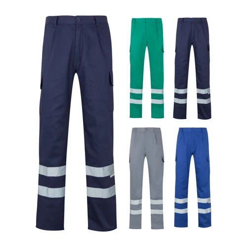 VL ASCLEPIUS. Többzsebes bordázott szövet nadrág (200g/m²), pamut (35%) és poliészter (65%)