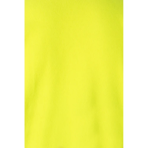 VL EROS. Kétszínű gyapjú kabát (280g/m²), poliészterből (100%) Fekete Sárga 