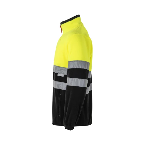 VL EROS LARGE. Kéttónusú gyapjú dzseki (280g/m²), poliészterből (100%) Szürke Narancssárga 