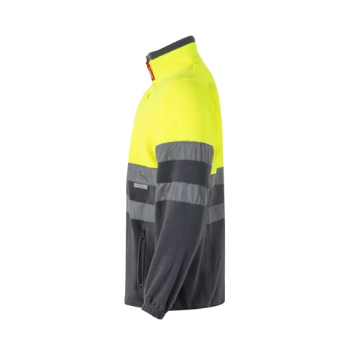 VL EROS LARGE. Kéttónusú gyapjú dzseki (280g/m²), poliészterből (100%) Szürke Narancssárga 