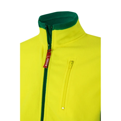 VL EROS LARGE. Kéttónusú gyapjú dzseki (280g/m²), poliészterből (100%) Szürke Narancssárga 