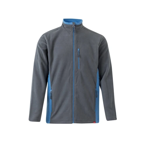 VL GERAS. Kétszínű gyapjú kabát (220g/m²), poliészterből (100%)