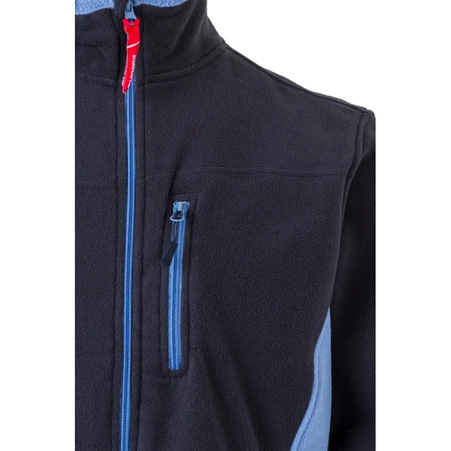 VL GERAS. Kétszínű gyapjú kabát (220g/m²), poliészterből (100%)