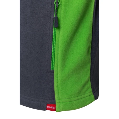 VL GERAS. Kétszínű gyapjú kabát (220g/m²), poliészterből (100%)