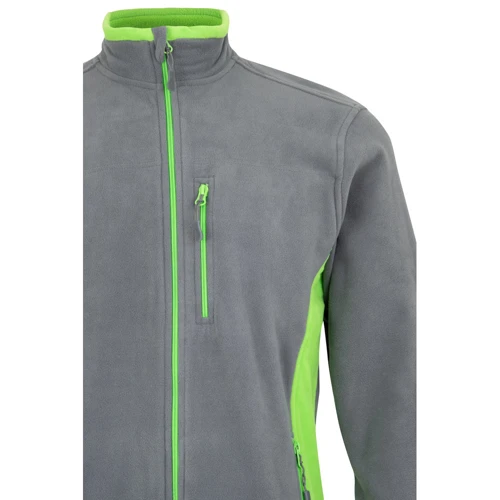 VL GERAS. Kétszínű gyapjú kabát (220g/m²), poliészterből (100%)