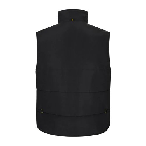 VL NERGAL. Kétszínű, többzsebes, párnázott mellény (120g/m²), poliészterből (100%)