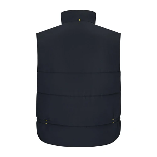 VL NERGAL. Kétszínű, többzsebes, párnázott mellény (120g/m²), poliészterből (100%)