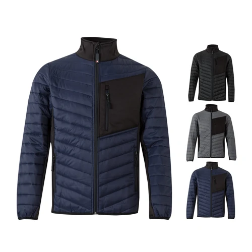 VL RAIJIN. Bélelt kabát (265g/m²), poliészterből (100%) Fekete 
